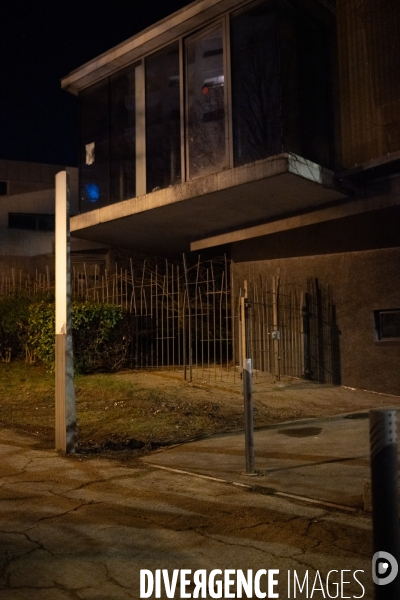 Incendie criminel mediatheque Dijon