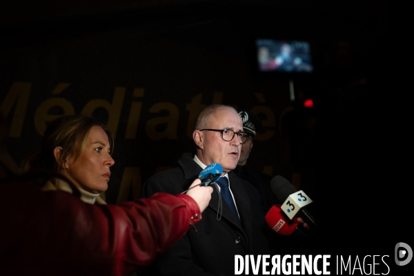 Incendie criminel mediatheque Dijon