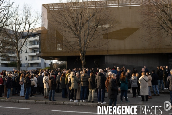 Rassemblement Dijon mediatheque Champollion