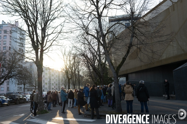 Rassemblement Dijon mediatheque Champollion