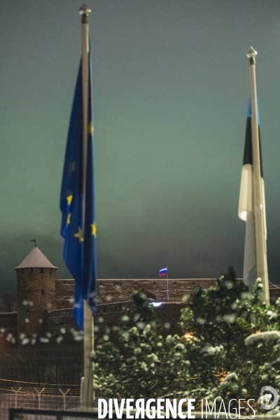 Narva, la dernière ville européenne avant la Russie.