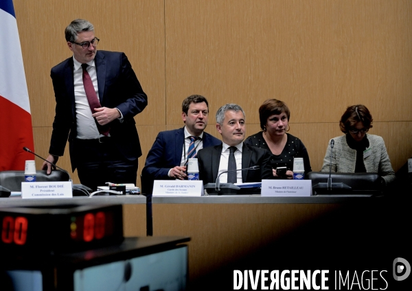 Audition de Bruno Retailleau et de Gerald Darmanin