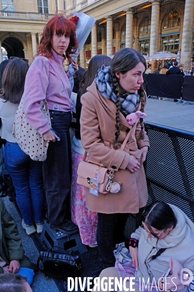 En marge du défilé Isabel  Marant à la Fashion week
