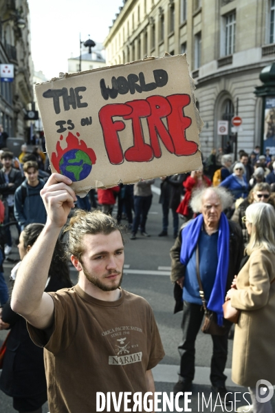 Manifestation Stand up for Science France, Paris.