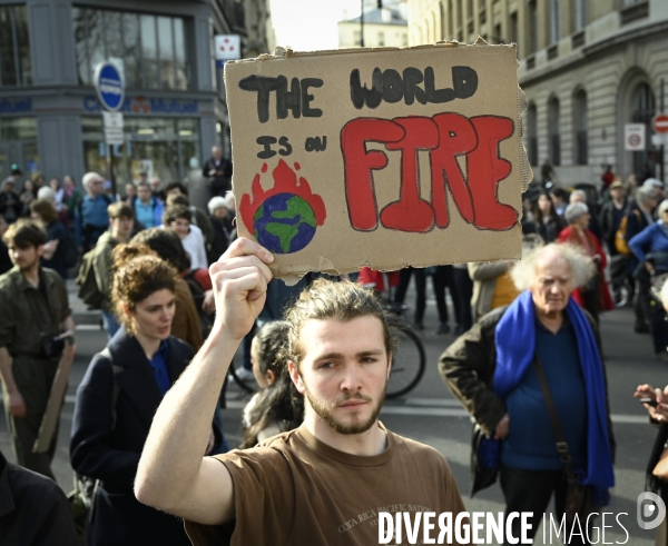 Manifestation Stand up for Science France, Paris.