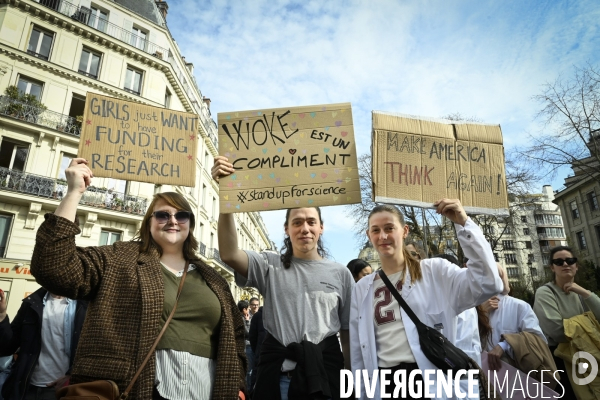 Manifestation Stand up for Science France, Paris.