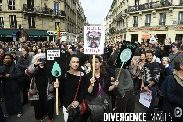 Manifestation Stand up for Science France, Paris.