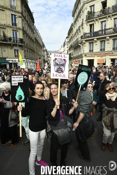Manifestation Stand up for Science France, Paris.