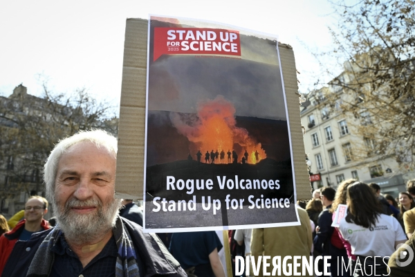 Manifestation Stand up for Science France, Paris.