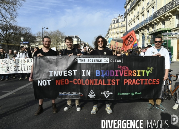 Manifestation Stand up for Science France, Paris.