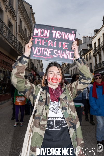 Manifestation 8 mars Dijon