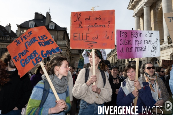 Manifestation 8 mars Dijon