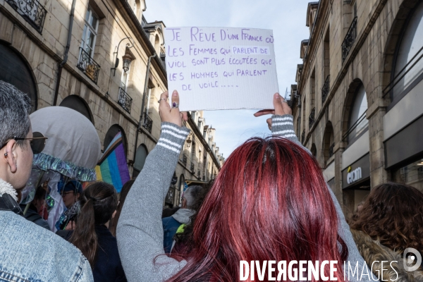 Manifestation 8 mars Dijon