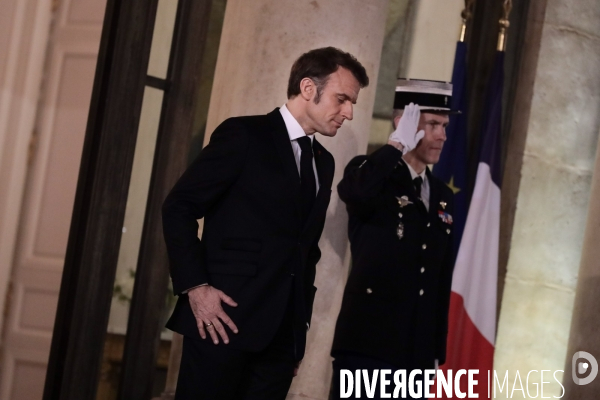 Emmanuel macron reçoit viktor orban 