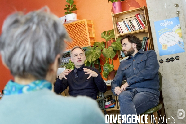 Emmanuel Gregoire,candidat primaire socialiste pour élections municipales de 2026