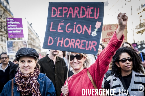 8 Mars 2025 - Manifestation Journee Internationale Droits des Femmes. 
