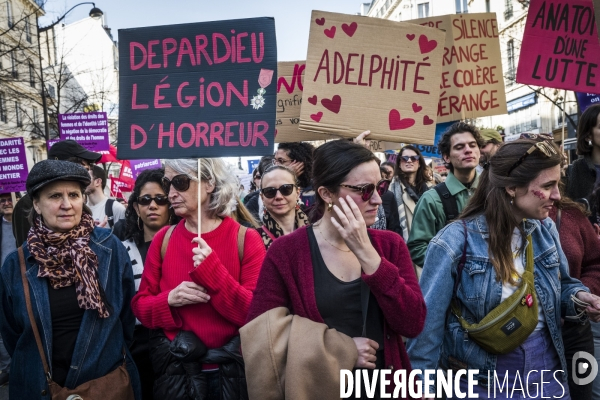 8 Mars 2025 - Manifestation Journee Internationale Droits des Femmes. 
