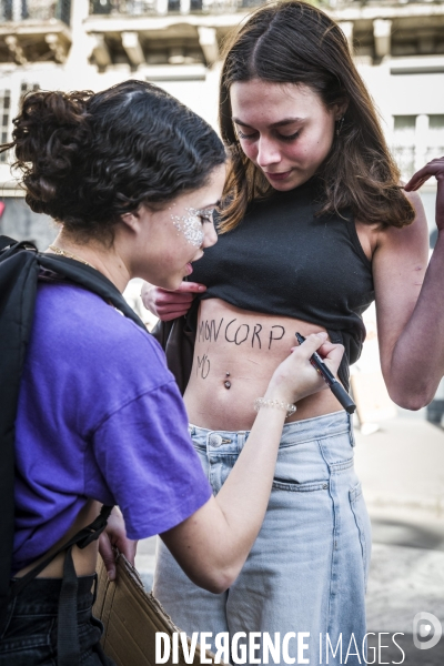 8 Mars 2025 - Manifestation Journee Internationale Droits des Femmes. 