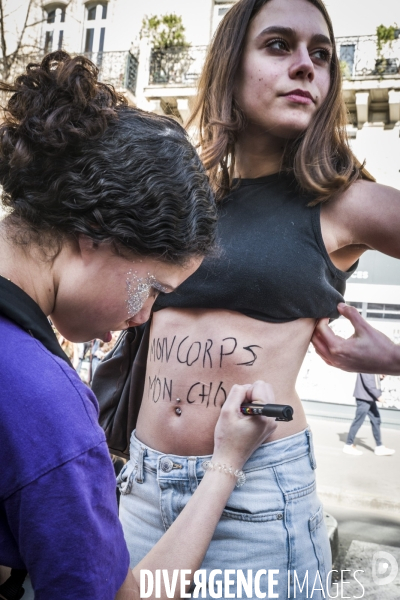 8 Mars 2025 - Manifestation Journee Internationale Droits des Femmes. 