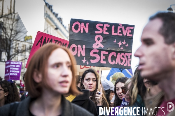 8 Mars 2025 - Manifestation Journee Internationale Droits des Femmes. 