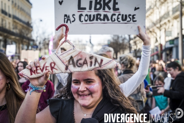 8 Mars 2025 - Manifestation Journee Internationale Droits des Femmes. 