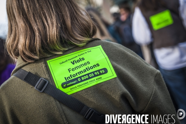 8 Mars 2025 - Manifestation Journee Internationale Droits des Femmes. 