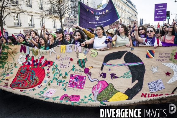 8 Mars 2025 - Manifestation Journee Internationale Droits des Femmes. 