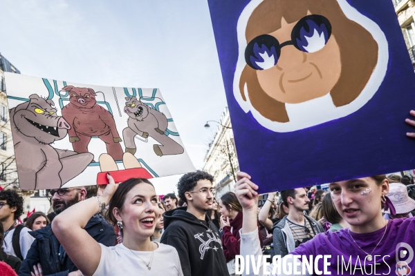 8 Mars 2025 - Manifestation Journee Internationale Droits des Femmes. 