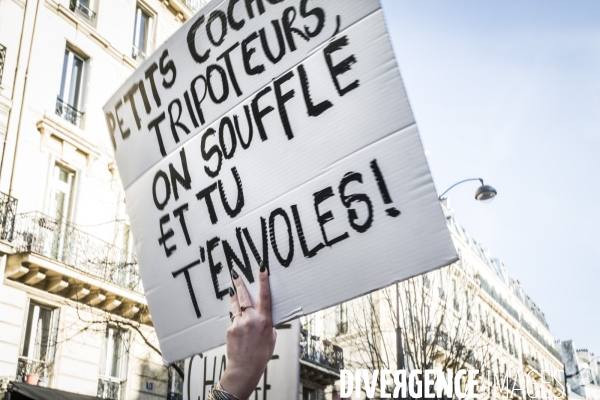 8 Mars 2025 - Manifestation Journee Internationale Droits des Femmes. 
