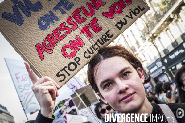 8 Mars 2025 - Manifestation Journee Internationale Droits des Femmes. 