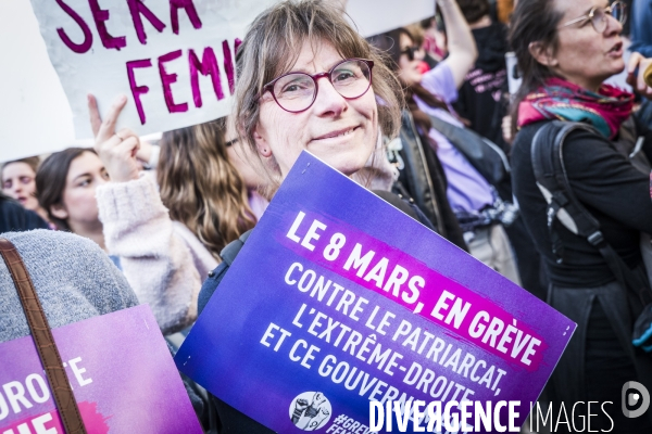 8 Mars 2025 - Manifestation Journee Internationale Droits des Femmes. 