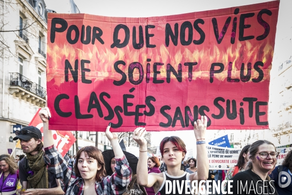 8 Mars 2025 - Manifestation Journee Internationale Droits des Femmes. 