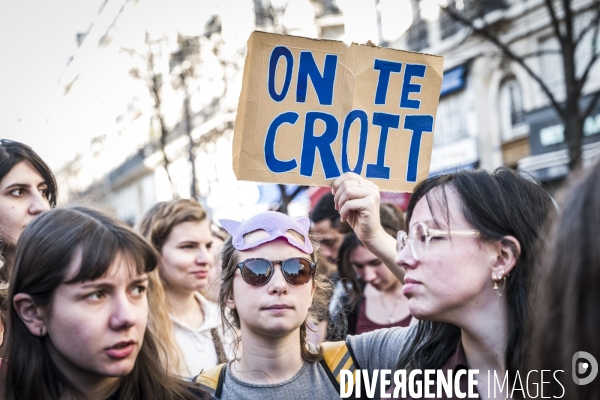 8 Mars 2025 - Manifestation Journee Internationale Droits des Femmes. 
