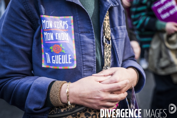 8 Mars 2025 - Manifestation Journee Internationale Droits des Femmes. 