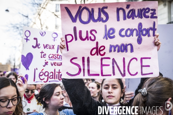 8 Mars 2025 - Manifestation Journee Internationale Droits des Femmes. 