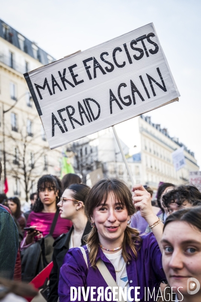 8 Mars 2025 - Manifestation Journee Internationale Droits des Femmes. 