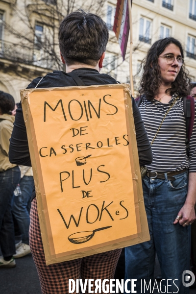 8 Mars 2025 - Manifestation Journee Internationale Droits des Femmes. 