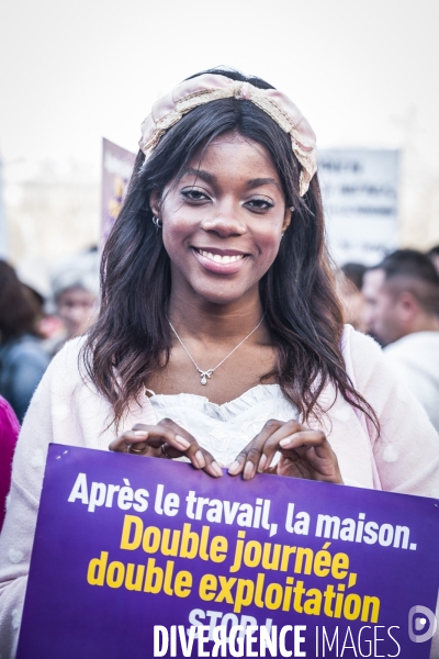 8 Mars 2025 - Manifestation Journee Internationale Droits des Femmes. 