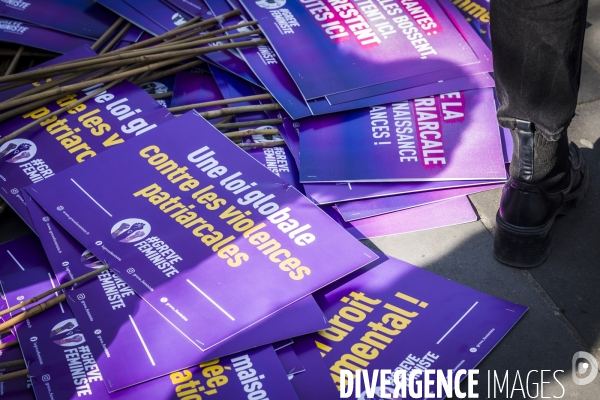 8 Mars 2025 - Manifestation Journee Internationale Droits des Femmes. 