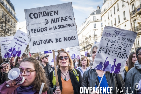 8 Mars 2025 - Manifestation Journee Internationale Droits des Femmes. 