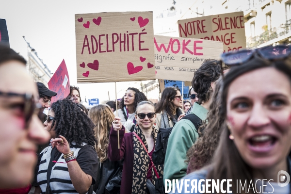 8 Mars 2025 - Manifestation Journee Internationale Droits des Femmes. 
