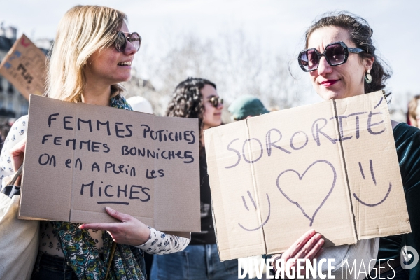 8 Mars 2025 - Manifestation Journee Internationale Droits des Femmes. 