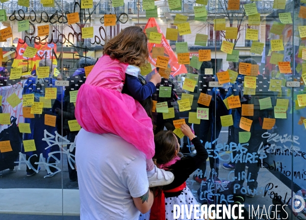 Manifestation pour La Journée internationale des droits des femmes, le 8 Mars 2025