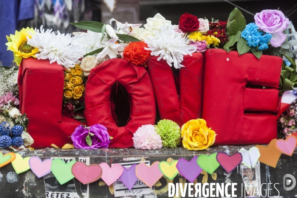 PLACE DE LA REPUBLIQUE_Attentats terroristes au Bataclan, à Paris et à Saint-Denis