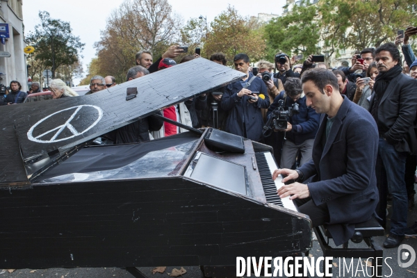 BATACLAN_1 jour après des attentats terroristes au Bataclan, à Paris et à Saint-Denis