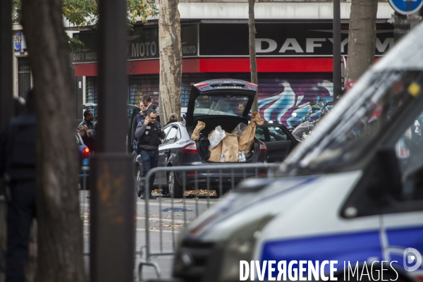 BATACLAN_1 jour après des attentats terroristes au Bataclan, à Paris et à Saint-Denis