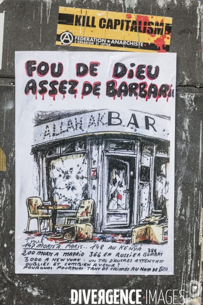 PLACE DE LA REPUBLIQUE_Attentats terroristes au Bataclan, à Paris et à Saint-Denis