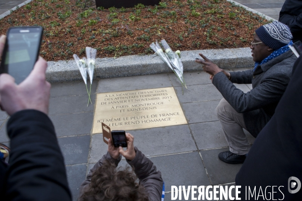 PLACE DE LA REPUBLIQUE_Hommage aux victimes du terrorismes de Charlie Hebdo et du Bataclan