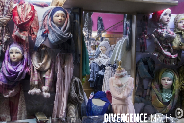 Magasin de vêtements pour femmes à Molenbeek.