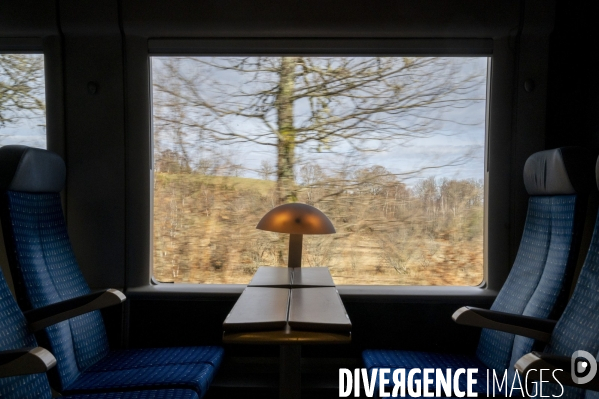 Train TER Ussel Limoges. SNCF.